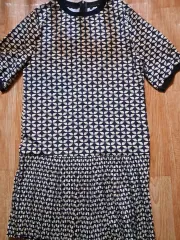 パータン プリーツ 半袖 ONE PIECE