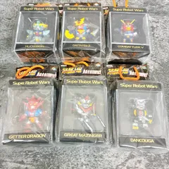 【未開封中古】フィギュア 全6種セット 「スーパーロボット大戦」 熱血合金COMPACT