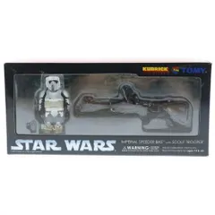 MEDICOM TOY (メディコムトイ) × STARWARS KUBRICK IMPERIAL SPEEDER BIKE WITH SCOUT TROOPER スターウォーズ キューブリック インペリアルスピーダーバイク&スカウトトルーパー フィギュアのサムネイル