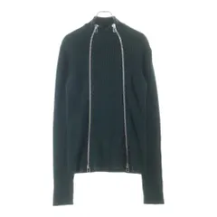 JOHN LAWRENCE SULLIVAN (ジョンローレンスサリバン) 17AW ZIP KNIT SWEATER 4B007-0117-42 ダブルジップアップ ニットセーター 長袖 グリーンのサムネイル
