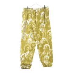 SUPREME (シュプリーム) 18AW Jesus and Mary Sweatpant ジーザス アンド メリー 総柄 スウェットロングパンツ イエロー/ホワイトのサムネイル