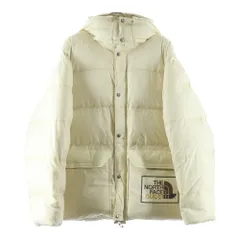GUCCI (グッチ) 21AW×THE NORTH FACE ノースフェイス ロゴワッペンダウンジャケット ベージュ/アイボリー 663753 XAAC0のサムネイル