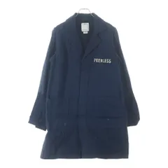 VISVIM (ヴィスヴィム) 18AW PEERLESS SHOP COAT 0118205013014 ピュアレス ショップ コート ジャケット ネイビーのサムネイル