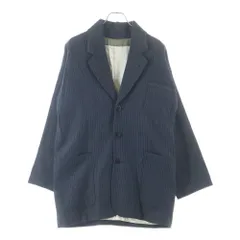 VISVIM (ヴィスヴィム) NEW HOPE JKT ストライプ テーラードジャケット ブラックのサムネイル