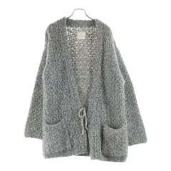 bukht (ブフト) ×Ron Herman ロンハーマン アルパカ ニット カーディガン グレー BV-006302のサムネイル