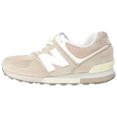 New Balance (ニューバランス) OU576BEI UK製 スエード ローカットスニーカー ブラウン US9/27cm