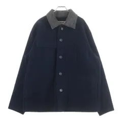 Acne Studios (アクネ ストゥディオズ) Cotton Twill Chore Jacket コットンツイル チョアワークジャケット ネイビー FN-MN-OUTW000322のサムネイル