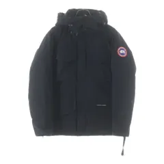 CANADA GOOSE (カナダグース) KAMLOOPS カムループス フーデット ジップアップ ダウンジャケット ブラック 4075JM R