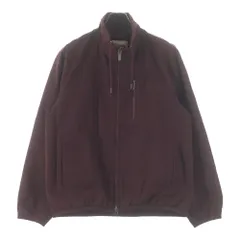 LACOSTE (ラコステ) ヴィンテージツイル スタンドカラー ジップアップジャケット ブルゾン バーガンディ BH016J