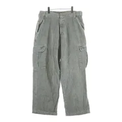 Levi's (リーバイス) 90S SILVERTAB CORDUROY CARGO PANTS シルバータブ コーデュロイ カーゴ ワイド パンツ グレー
