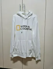 ナショナルジオグラフィック ビックロゴ WHO フード 正規品(新品) ユニセックス