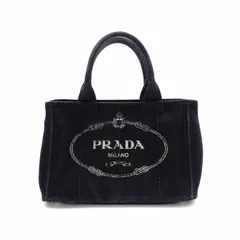 PRADA プラダ カナパ ミニ ハンドバッグ キャンバス ブラック 2way