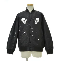 【NUMBERNINE】25AW F25NJ005P HAND PAINTED NYLON PRINTED STADIUM JACKETベースボールジャケットのサムネイル
