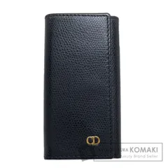 CHRISTIAN DIOR クリスチャンディオール CDロゴ キーケース レザー レディース [中古]