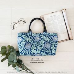 【オーダー】リバティ　インド刺繍　ヌビバッグ　Mサイズ オーダー】リバティ インド刺繍 ヌビバッグ Mサイズ | Mercari