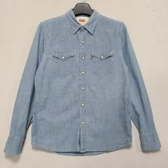 リーバイス ウェスタン デニムシャツ メンズ95-100 ㅡ0711