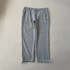 【現行・L】ラルフローレン スウェットパンツ グレー ワイドシルエット