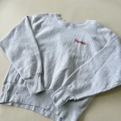 【メキシコ製・M】チャンピオン リバースウィーブ スウェット グレー 刺繍