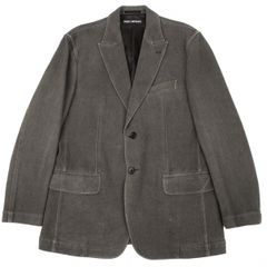 ISSEY MIYAKE MEN しわ加工 ジャケット 1 黒 和紙風 - メルカリ