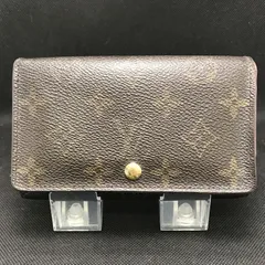 LOUIS VUITTON　ルイヴィトン　二つ折り財布　モノグラム　ポルトモネビエトレゾール　2911
