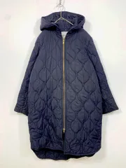 Emma Taylor エマテイラー EM202110058R4 定価22000円 3wayキルティングフード コート size38/紺 ◆■レディース