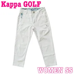 Kappa GOLF カッパゴルフ ロゴワッペン 速乾性 ストレッチ クロップドパンツ SS