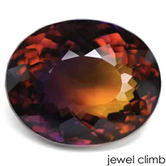 【鑑別書付】素晴らしいカラーを持つ大粒結晶！アメトリン 宝石 ルース ４２．６３ＣＴ