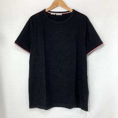 美品 MONCLER Tシャツ 刺繍 XL ネイビー ワッペン 4S559 - メルカリ