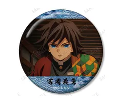 冨岡義勇 A 鬼滅の刃 トレーディング 場面写ホログラム缶バッジ 鬼滅 グッズ 缶バッジ 缶バッチ 無限城編