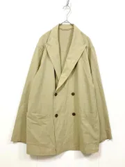 STEVEN ALAN スティーブンアラン 8122-174-0069 定価26400円 H/TWST 4B DOUBLE BREASTED JACKET-NARROW ジャケット sizeM/ベージュ ■■◎メンズ