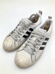 adidas アディダス GW5493 ストリートチェック クラウドフォーム コートロー ローカット スニーカー size24.5/白  ■■レディース