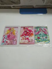 【S6-11】◎中古　プリキュア　ウエハースカード　３枚セット