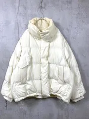 ap retro アプレトロ BIGスタンドパディングブルゾン/2wayダウンベスト ジャケット sizeF/アイボリー ◆■レディース