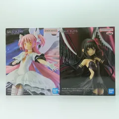 【未開封】劇場版 魔法少女まどか☆マギカ [新編] 叛逆の物語 アルティメットまどか 悪魔ほむら フィギュア 2体セット BANPRESTO EVOLVE バンプレスト バンダイ まとめ売り まどマギ B-5-5