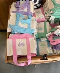 トレーダーズ トートバッグ エコバッグ ミニ パステル