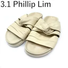 3.1 フィリップ リム 3.1 Phillip Lim サンダル クロスデザイン アイボリーのサムネイル