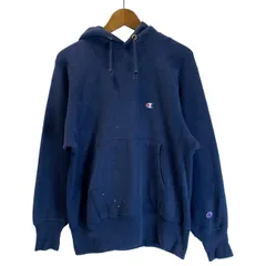 【中古】　Champion REVERSE WEAVE　パーカー　90s vintage　90年代　OLD　プルオーバー　トップス　裏起毛　無地　USA製　アメカジ　古着　/1591