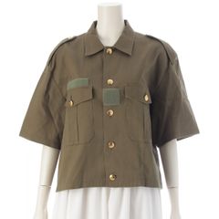 23SS セリーヌ トリオンフ クロップド ポロシャツ 金ボタン 黒 - メルカリ