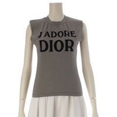 J'ADORE DIOR ノースリーブTシャツ グレー - メルカリ