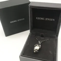 未使用 保管品 GEORG JENSEN ジョージ ジェンセン 2024 イヤー ペンダント SILVER 925 メンズ ネックレス アクセサリー k7745のサムネイル