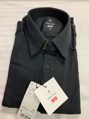 UNIQLO ユニクロ  エアリズム  フルオープンポロ ポロシャツ 半袖 黒