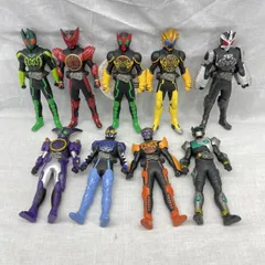 【中古】現状品)仮面ライダーオーズ　ソフビ9体セット[91]
