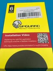 Apple Watch 保護フィルム 45mm TPU 6枚セット SPGUARD クリア 自己修復 液晶保護