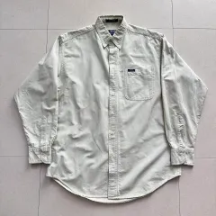 90s ポロ CHAPS ラルフローレン キャンディ ストライプ ボタンダウン オックスフォード シャツ