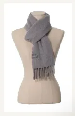 ヴィヴィアン・ウエストウッド グレー ウールマフラー