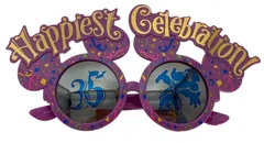 s942【中古美品】ディズニー35周年 サングラス ミッキー ディズニーリゾート限定 記念グッズ ファッション小物 コスプレ イベント用 比較的美品