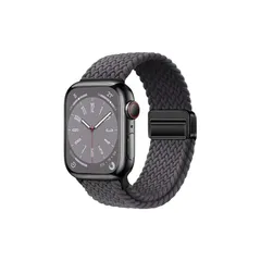 [スマート良品] アップルウォッチ バンド ナイロン 編み込み 伸縮 調整可能 マグネット式 ベルト 男女兼用 通気性 装着簡単 38mm 40mm 41mm 42mm 44mm 45mm 49mm 全機種対応 (38mm/40mm/41mm/Series10