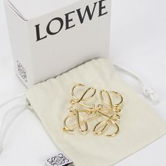 LOEWE♡ローズゴールド♡アナグラムブローチ♡ - メルカリ