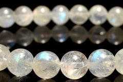 つやつや✨宝石質＊ブルームーンストーン＊スムースドロップh23 - メルカリ
