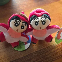 クレヨンしんちゃん 赤ちゃん ぬいぐるみ キーホルダー 2個 セット